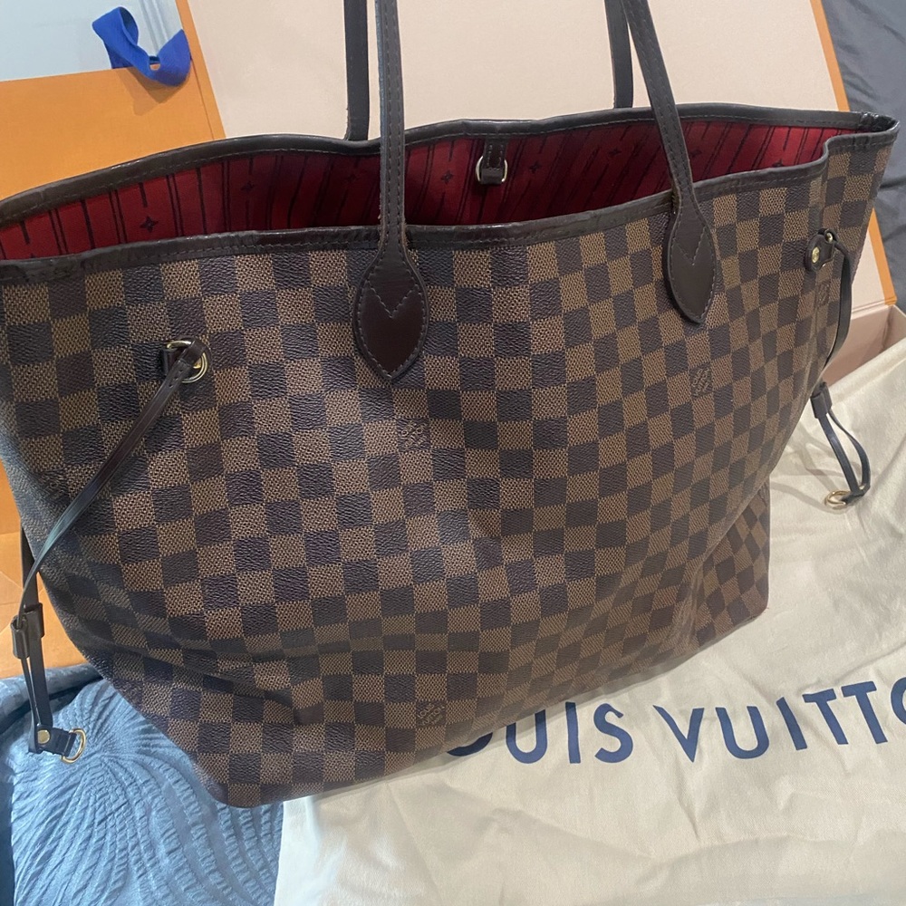 Louis Vuitton Damier Ebene Canvas Neverfull GM